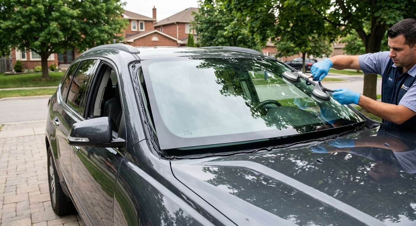 Windshield Replacement for Chevrolet Traverse 2009-2017 by Alexwindshield