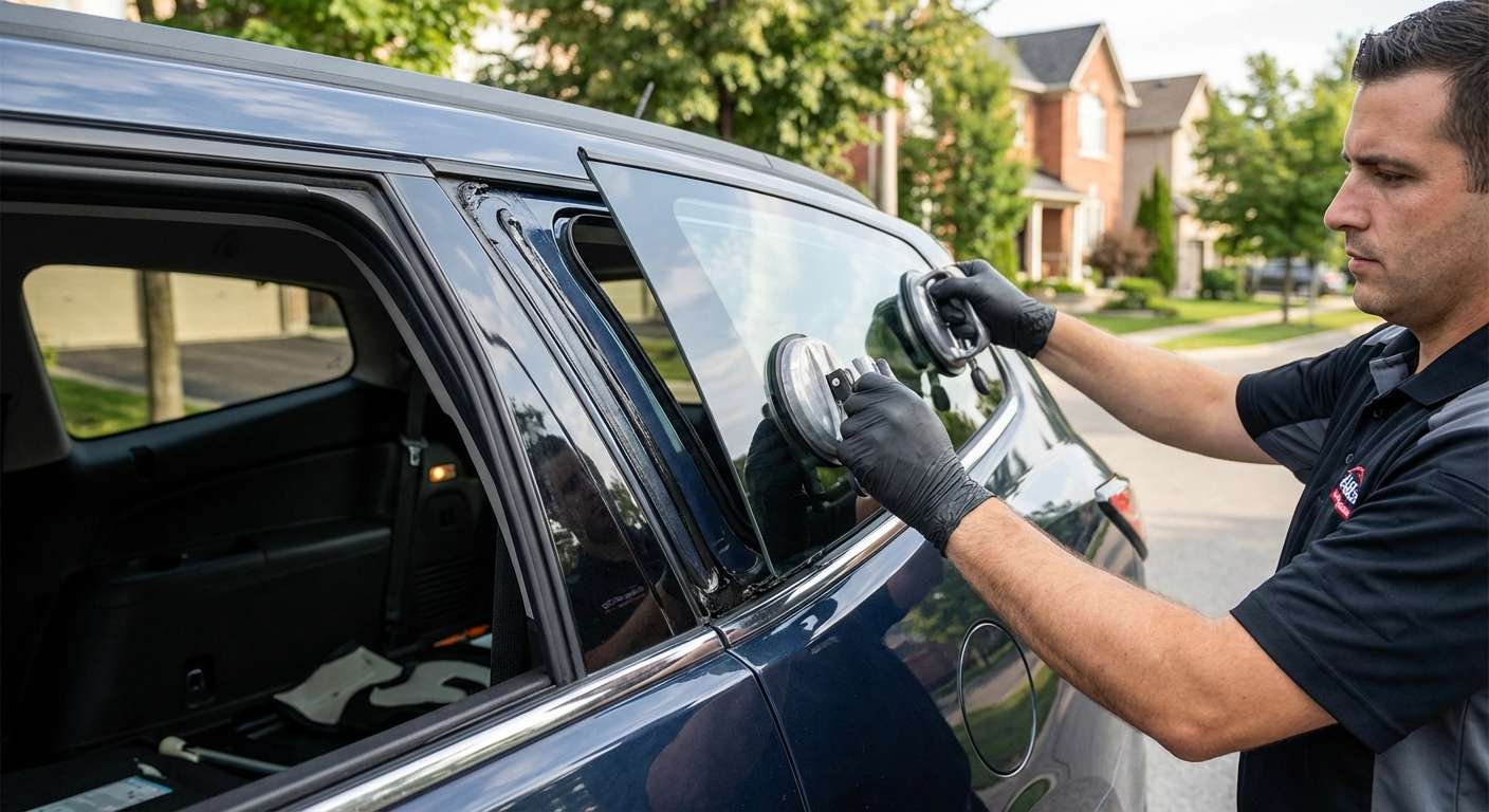 Quarter Glass Replacement for Chevrolet Traverse 2009-2017 by Alexwindshield