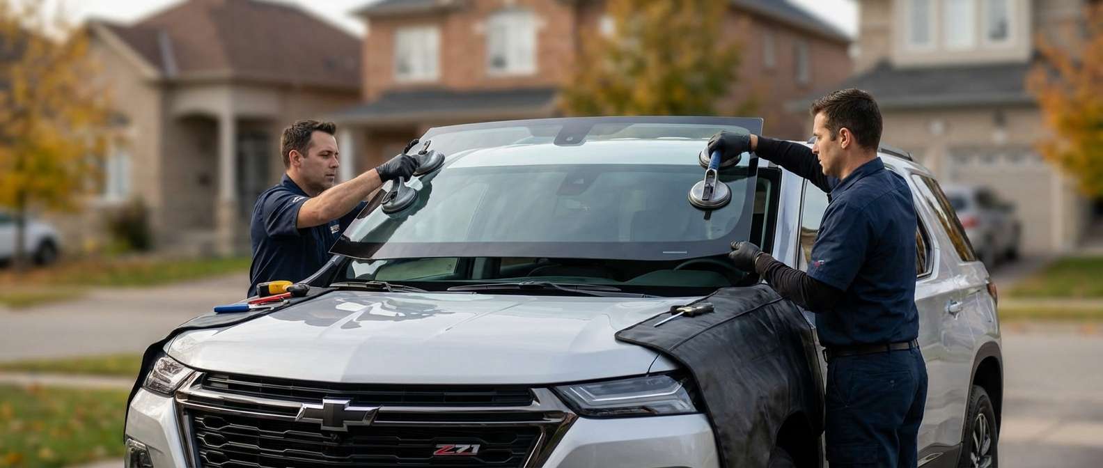 Windshield Replacement for Chevrolet Traverse 2024-2027 by Alexwindshield