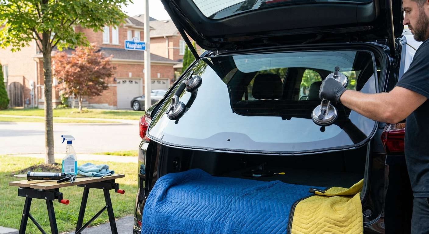 Back Glass Replacement for Chevrolet Blazer 2019-2027 by Alexwindshield