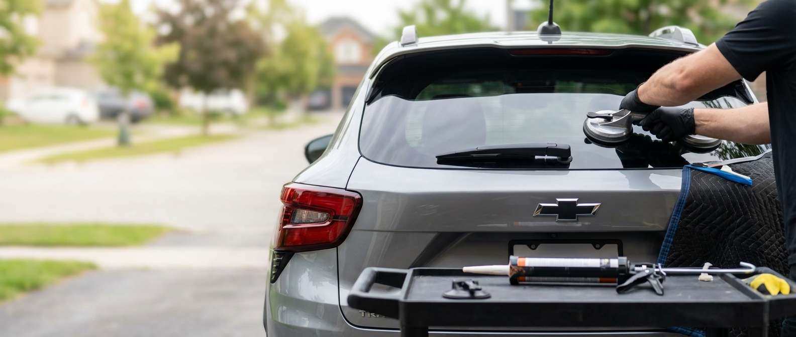 Back Glass Replacement for Chevrolet Trax 2024-2027 by Alexwindshield