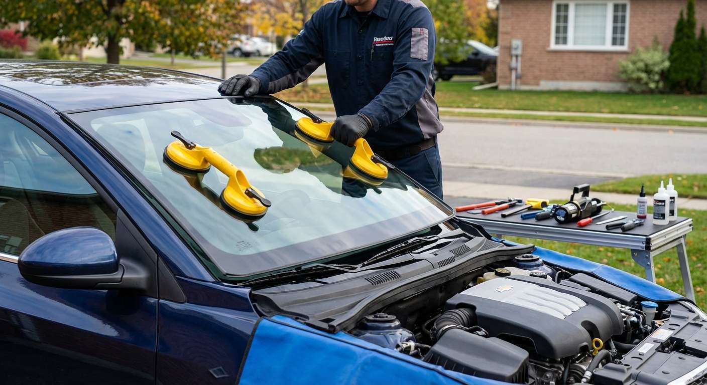 Windshield Replacement for Chevrolet Cruze 2011-2015 by Alexwindshield