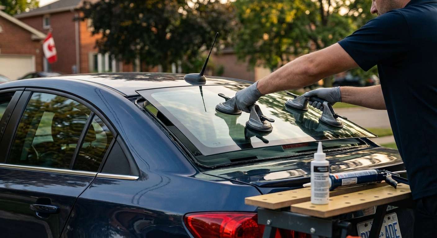 Back Glass Replacement for Chevrolet Cruze 2011-2015 by Alexwindshield