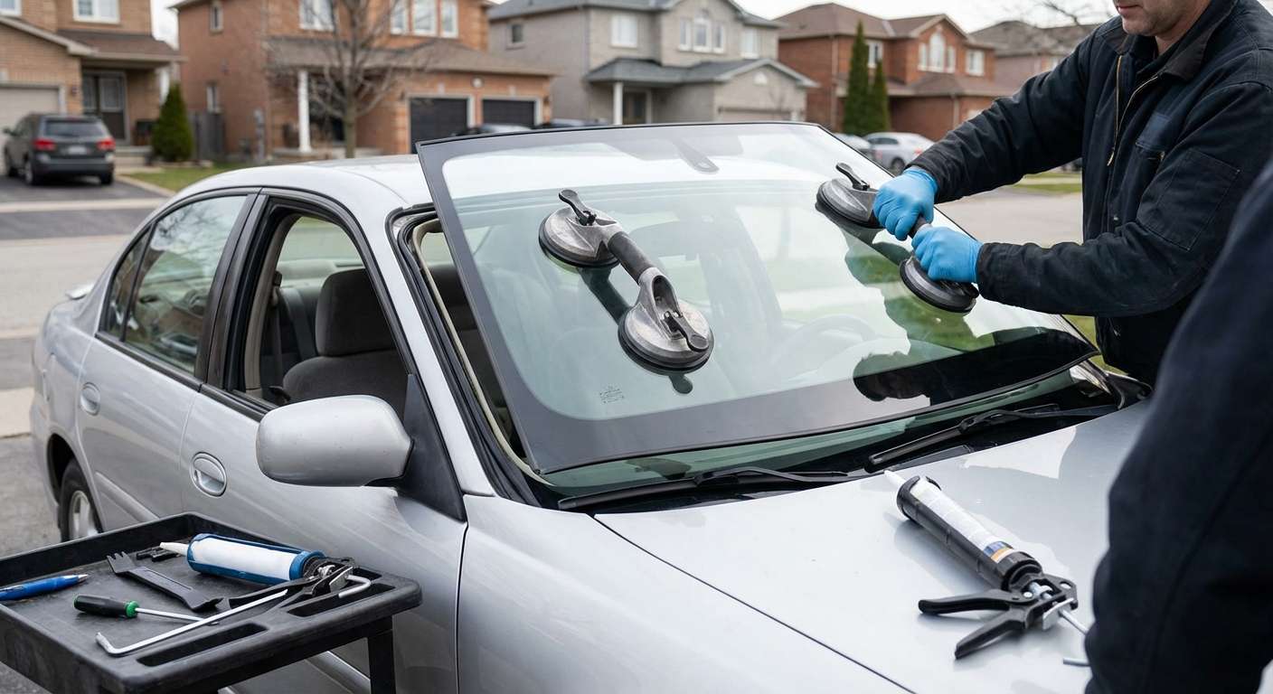 Windshield Replacement for Chevrolet Malibu 1997-2003 by Alexwindshield