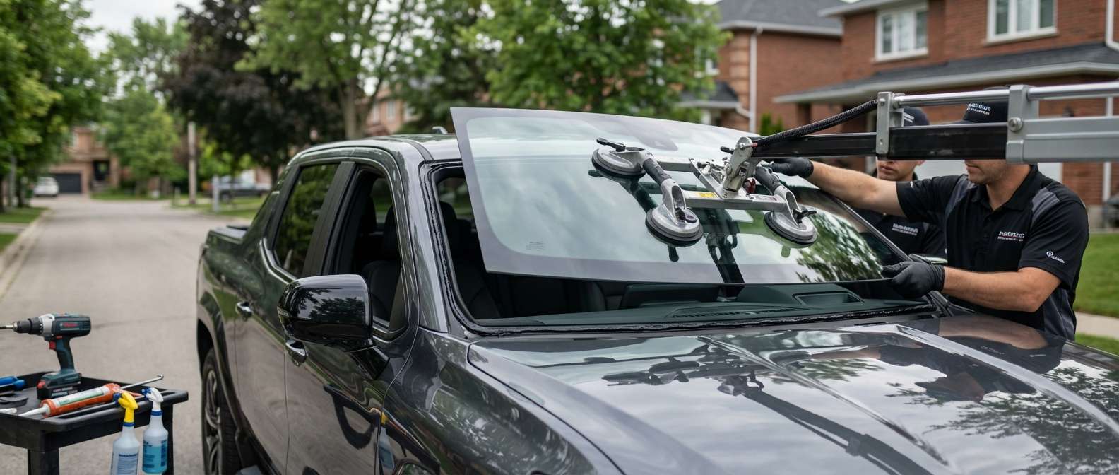 Windshield Replacement for Chevrolet Silverado EV 2024-2027 by Alexwindshield
