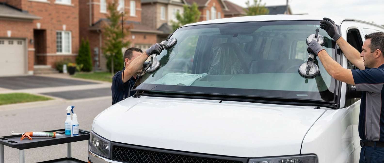 Windshield Replacement for Chevrolet Express Van 2003-2027 by Alexwindshield