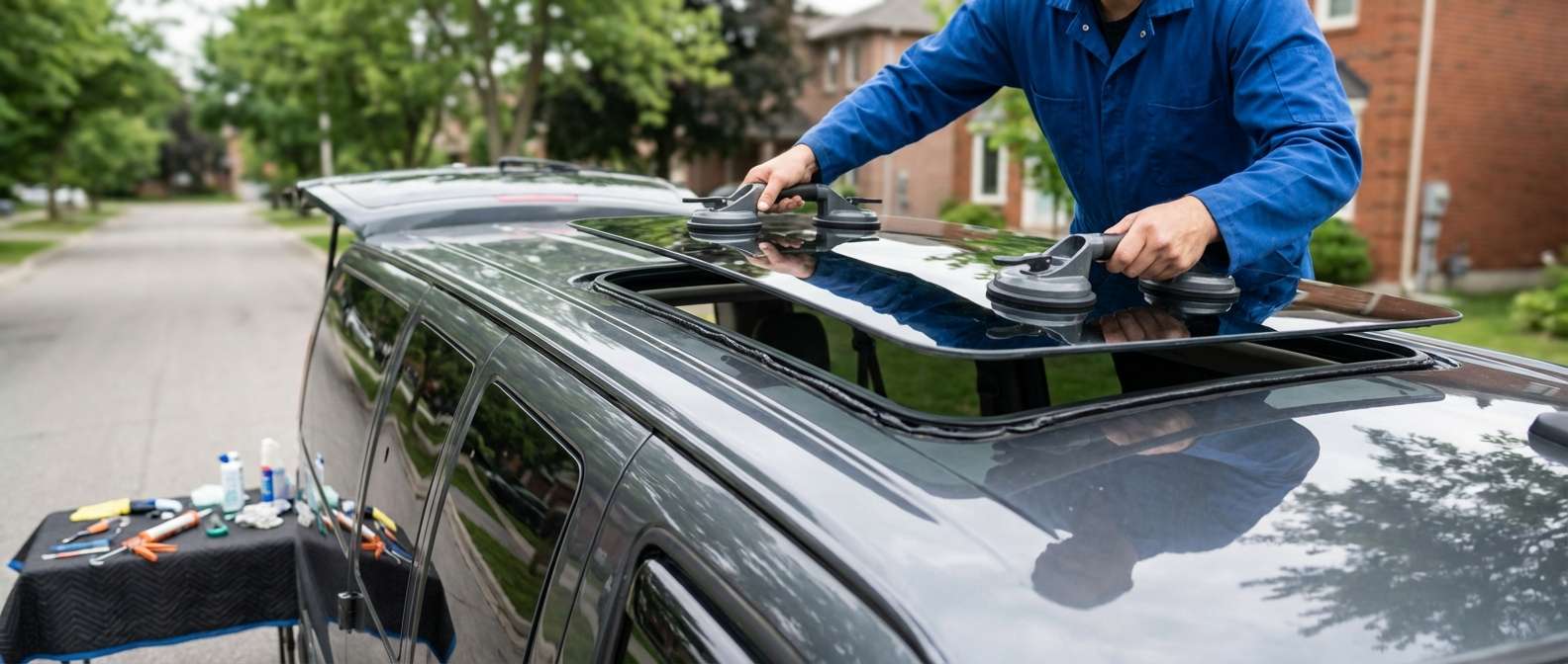 Sunroof Replacement for Chevrolet Express Van 2003-2027 by Alexwindshield