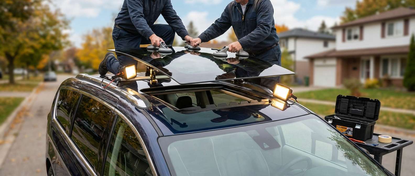Sunroof Replacement for Chrysler Pacifica 2017-2024 by Alexwindshield