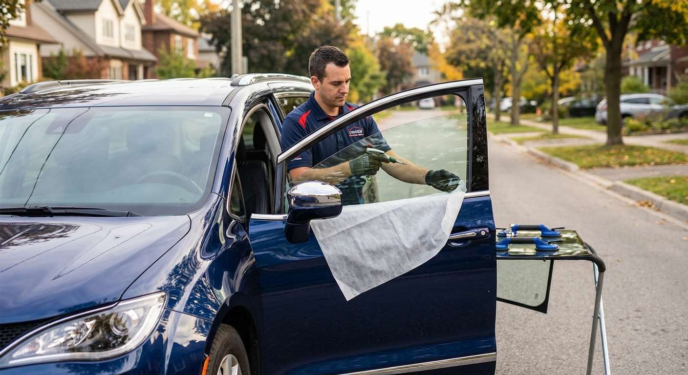 Door Glass Replacement for Chrysler Pacifica 2025-2027 by Alexwindshield