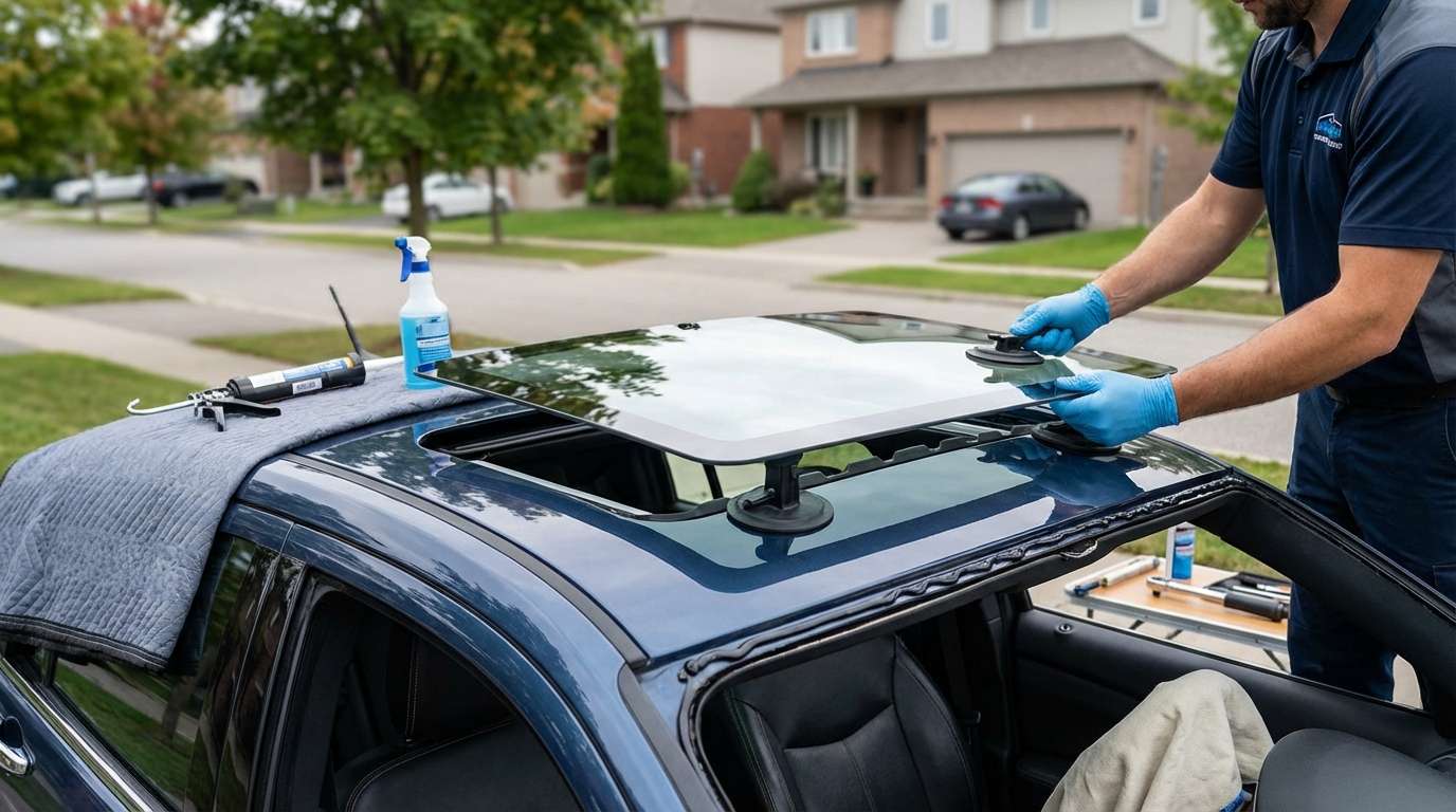 Sunroof Replacement for Chrysler 200 2011-2014 by Alexwindshield
