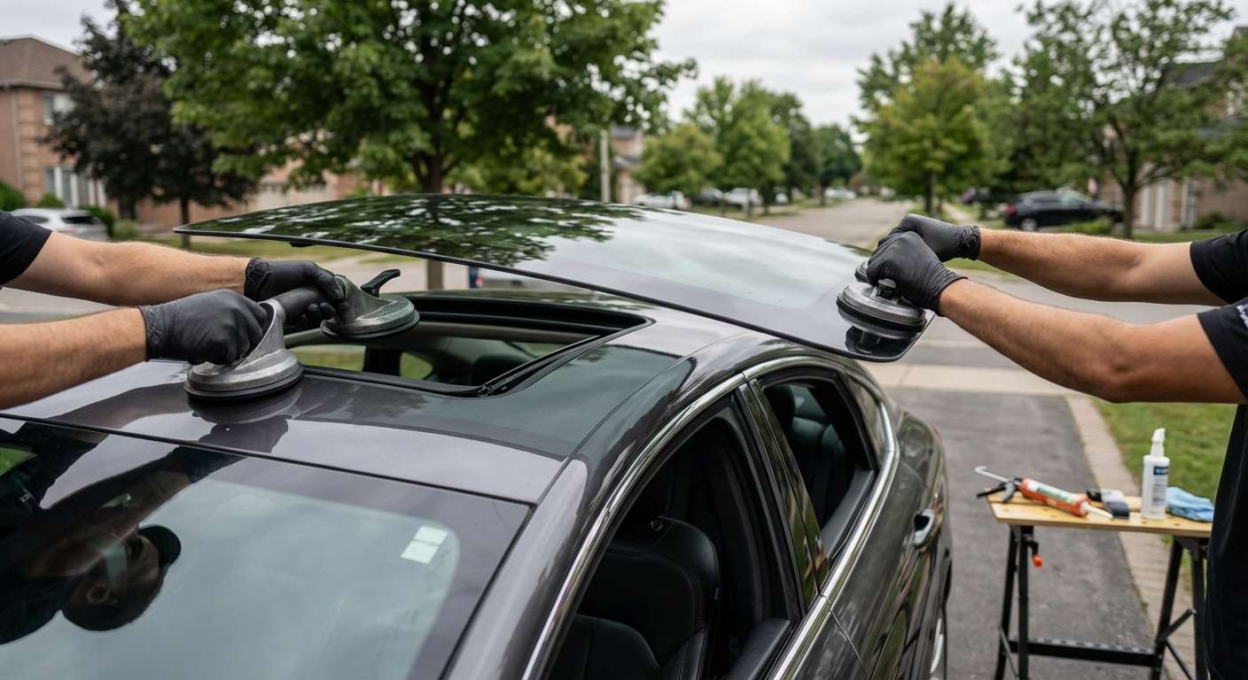 Sunroof Replacement for Chrysler 200 2015-2017 by Alexwindshield