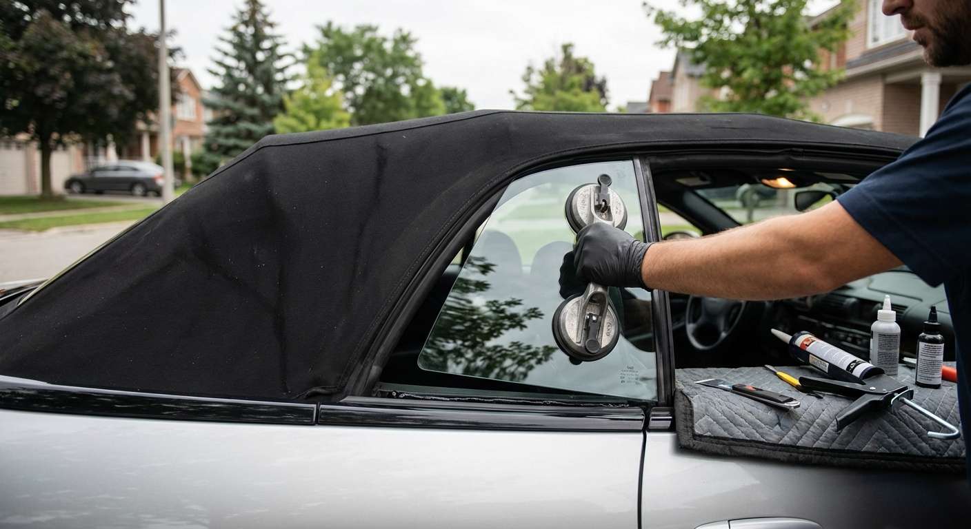 Vent Glass Replacement for Chrysler Sebring 2001-2006 by Alexwindshield