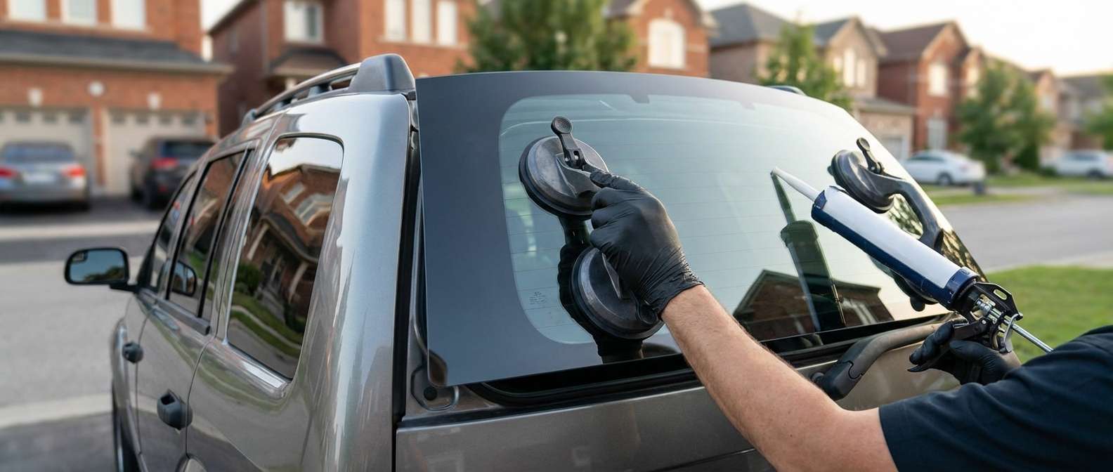 Back Glass Replacement for Chrysler Aspen 2007-2009 by Alexwindshield