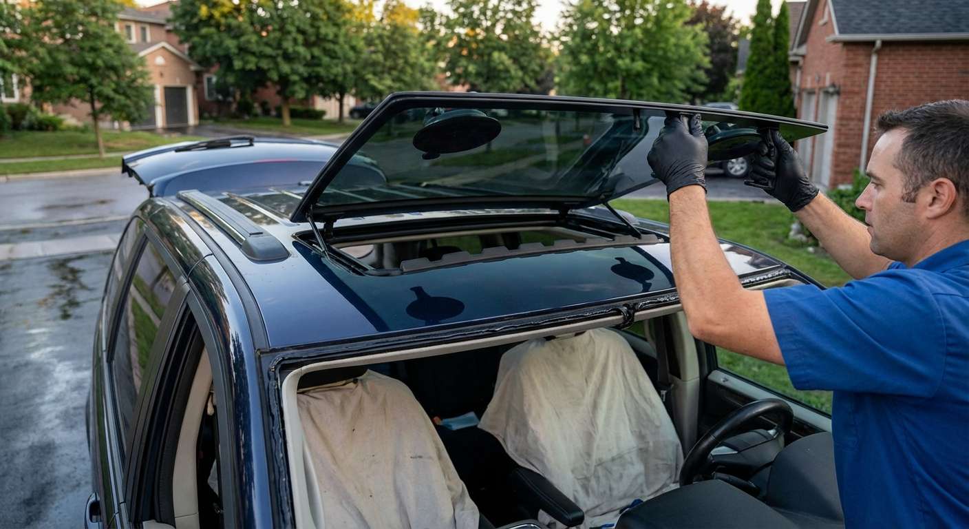 Sunroof Replacement for Dodge Grand Caravan 2008-2020 by Alexwindshield