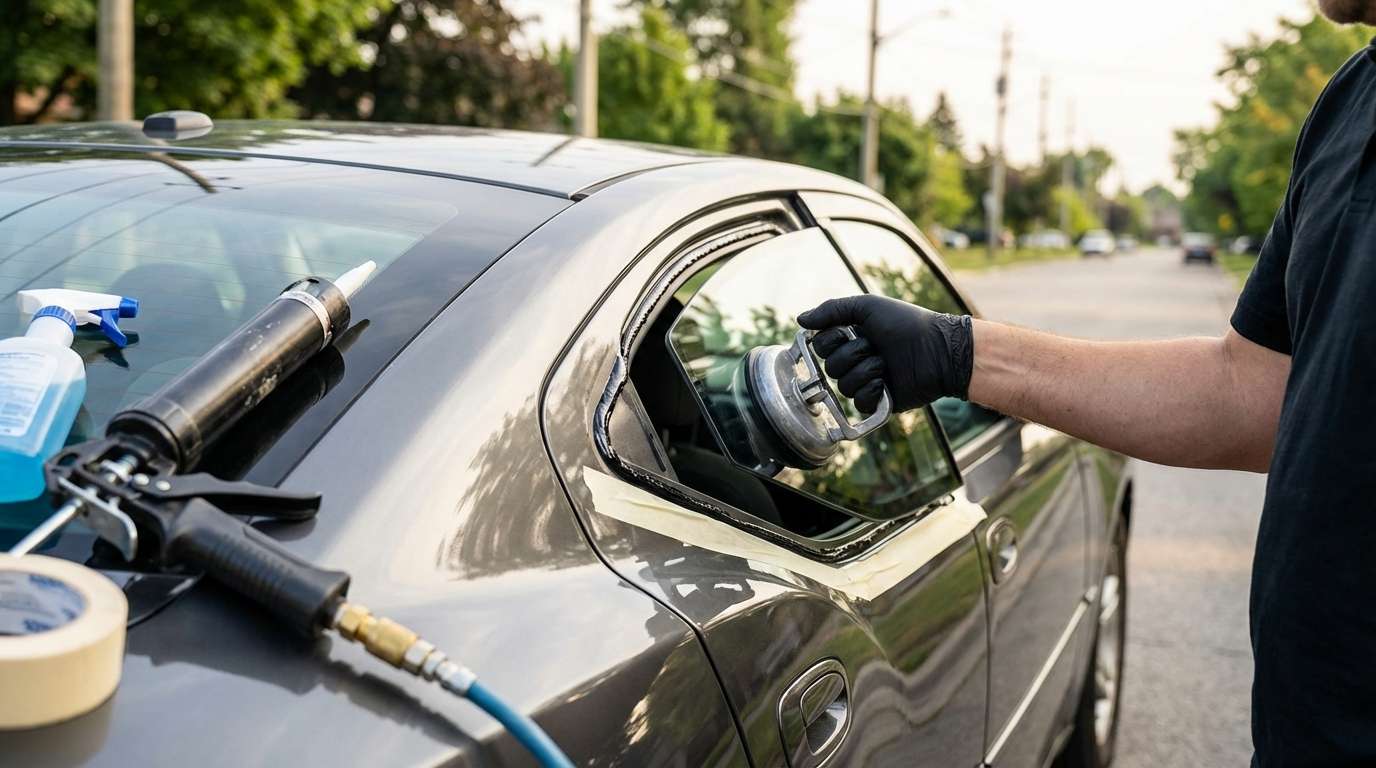 Quarter Glass Replacement for Dodge Charger 2006-2010 by Alexwindshield