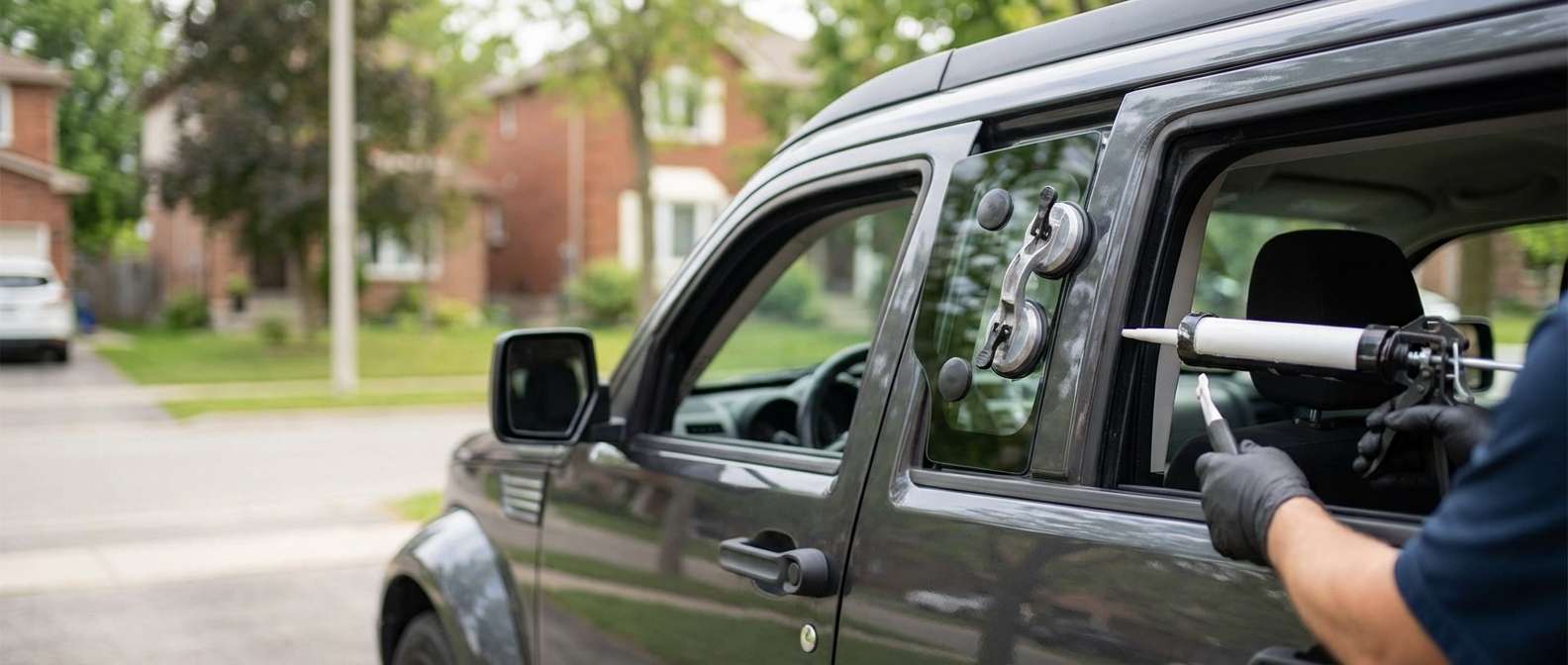 Vent Glass Replacement for Dodge Nitro 2007-2012 by Alexwindshield