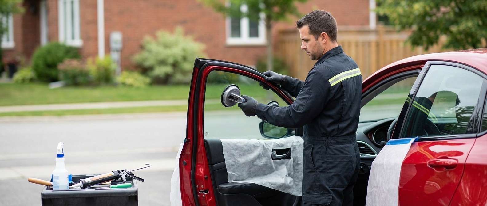 Door Glass Replacement for Dodge Dart 2013-2016 by Alexwindshield