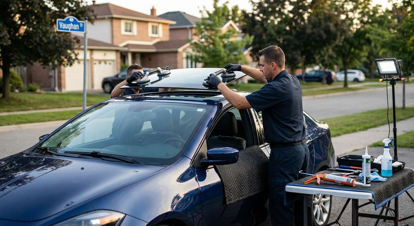 Sunroof Replacement for Dodge Dart 2013-2016 by Alexwindshield