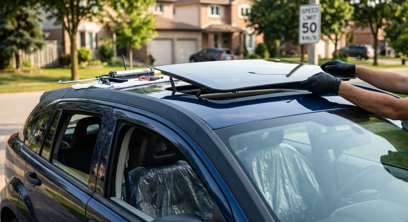 Sunroof Replacement for Dodge Caliber 2007-2012 by Alexwindshield