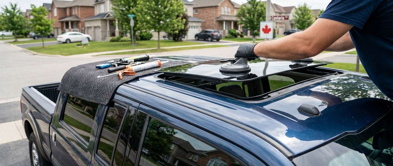 Sunroof Replacement for Ford Super Duty F-250/350 2011-2016 by Alexwindshield