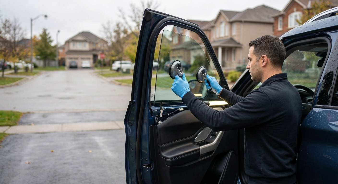 Door Glass Replacement for Ford Explorer 2020-2027 by Alexwindshield
