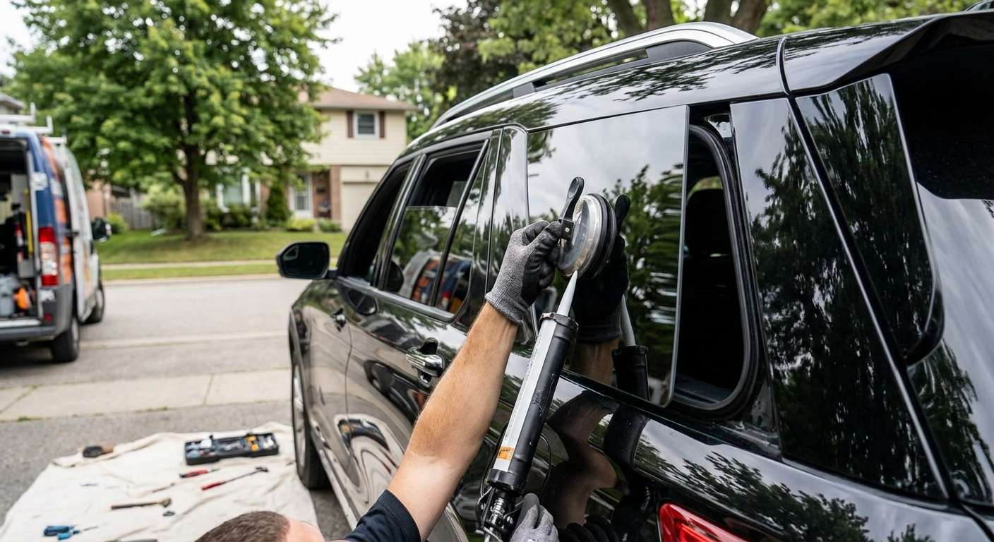Vent Glass Replacement for Ford Explorer 2020-2027 by Alexwindshield