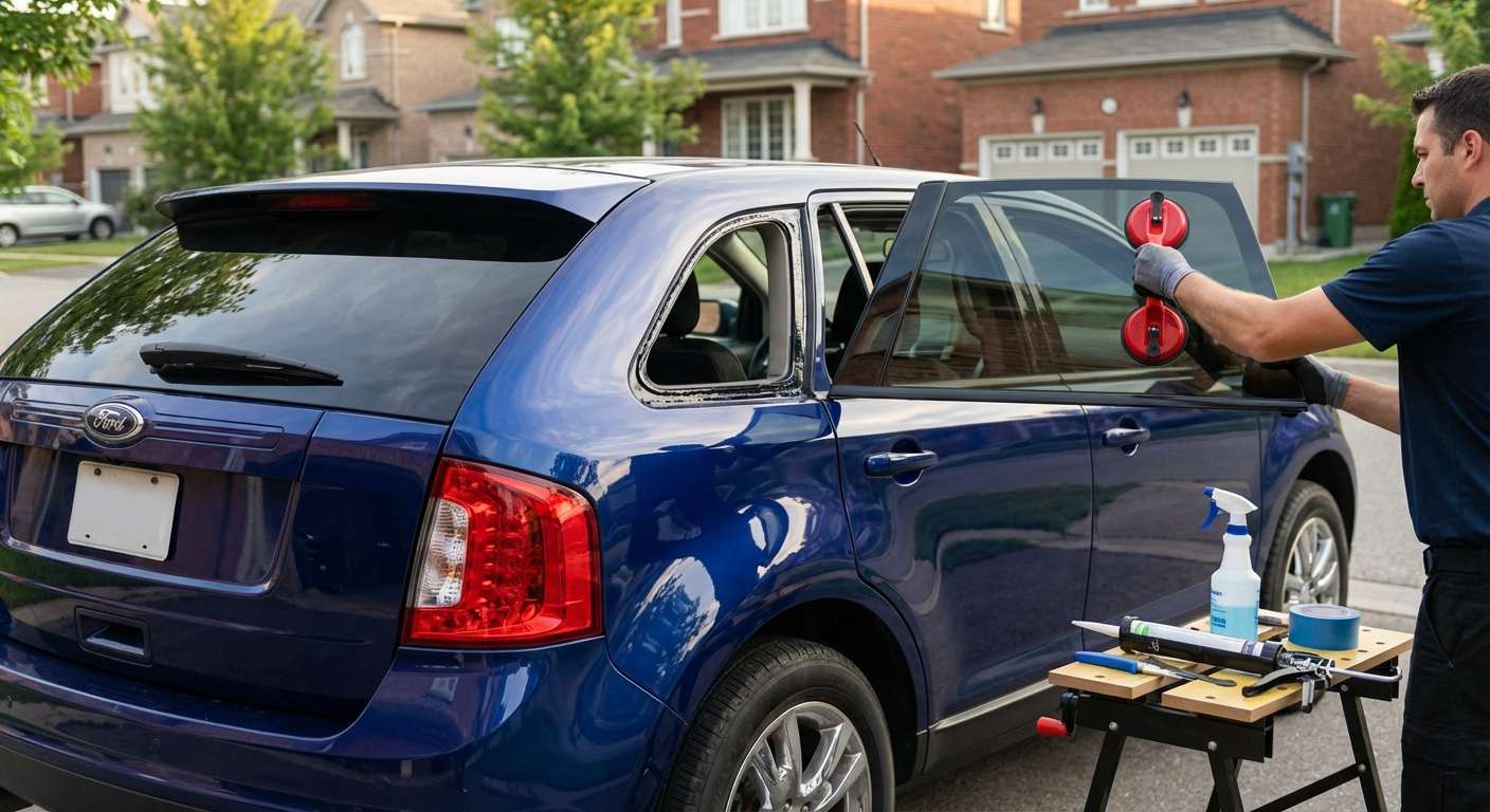 Quarter Glass Replacement for Ford Edge 2007-2014 by Alexwindshield