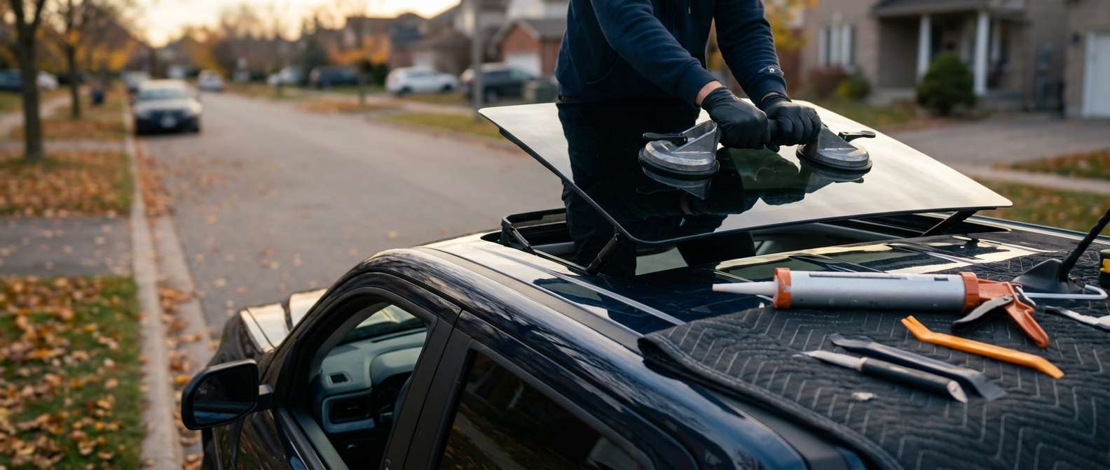 Sunroof Replacement for Ford Maverick 2022-2027 by Alexwindshield